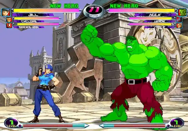 Marvel vs. Capcom 2 – New Age of Heroes Ps2