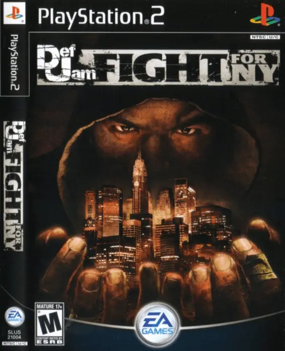 Def Jam – Fight for NY is a high-energy fighting game that lets you brawl as your favorite hip-hop artists in a gritty, street-style environment. Released in 2004 by EA Games, it’s a game that mixes hip-hop culture with raw, hand-to-hand combat, giving players a unique and intense experience. From wild environments to familiar faces in the hip-hop world, this game has plenty to keep fans hooked. In Fight for NY, players enter an underground fighting scene with a roster of real-life rappers like Snoop Dogg, Method Man, and Ludacris. You create a character and work your way up the ranks, fighting to gain respect and territory. The game's appeal lies in its blend of music, style, and brutal combat, bringing together fans of fighting games and hip-hop. Def Jam – Fight for NY Ps2