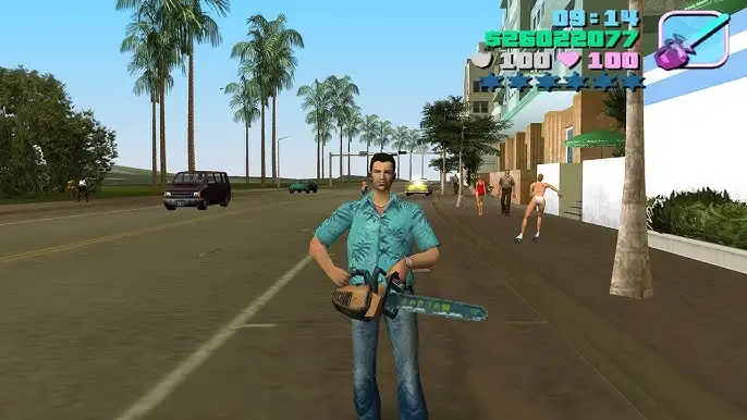 Grand Theft Auto: Vice City Ps2