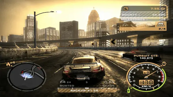 Need for Speed: Most Wanted: Black Edition Ps2