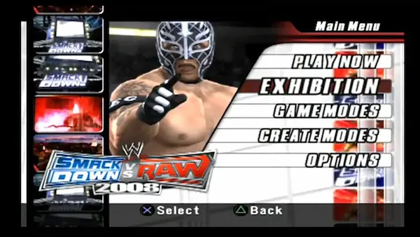 WWE SmackDown vs. Raw 2008 Ps2